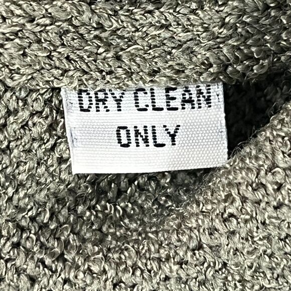 St John Vintage Cardigan Sweater Long Duster Santana Knit Gathered Sleeve Medium - Picture 7 of 10